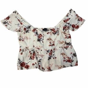 American Eagle Floral Crop Top